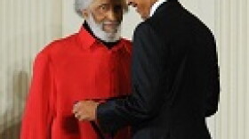 Sonny Rollins receives 2010 National Medal of Arts from President Obama
