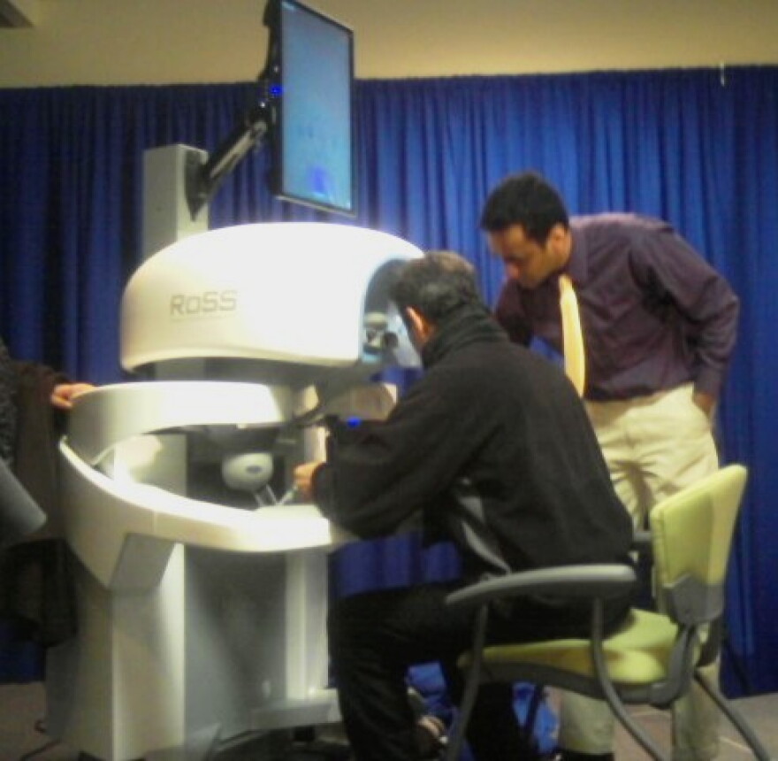 World's first robotic surgery simulators