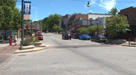 Police say the stabbing happened in the 200 block of E. Kirkwood.