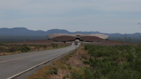 The Gateway to Space building at Spaceport America, pictured on June 8, 2024.