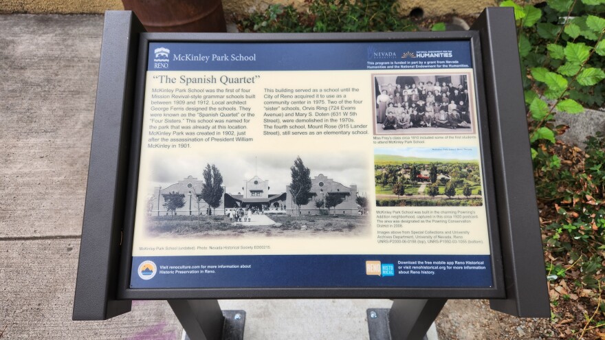 New Historical Marker at the McKinley Arts & Culture Center on Riverside, Photographed July 22, 2024