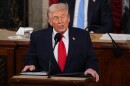 President Donald Trump delivers the State of the Union address to a joint session of Congress in the House chamber at the U.S. Capitol in Washington, Tuesday, Feb. 24, 2026.