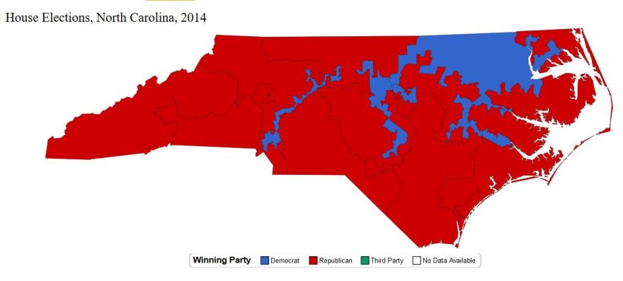 North Carolina's congressional district maps have again been ruled unconstitutional by a three-judge panel in Greensboro.