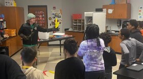 Ypsilanti Community Schools students in class.