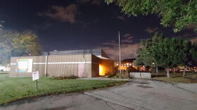 The city of Milwaukee's new Menomonee Valley COVID-19 testing site and vaccine location, at 2401 W. St. Paul Ave.