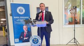 The cause of long lines at driver's licenses offices in Miami-Dade may have been solved after authorities uncovered a network of appointment scalpers profiting from the scheduling system for driver's license services, says Miami-Dade Tax Collector Dariel Fernandez (above). He took office in January and inherited Florida’s local DMV offices and the responsibility for issuing all driver’s licenses in the county.