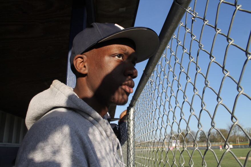 BEST PORTRAIT - The one goal a baseball player should have. Make it home safely.