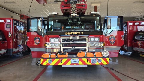 A fleet of fire trucks in the county's Emergency Service Districts protect unincorporated areas from wildfires