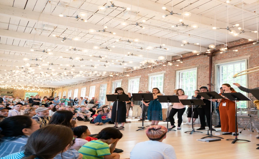 Bang On A Can All Stars perform at Mass MoCA