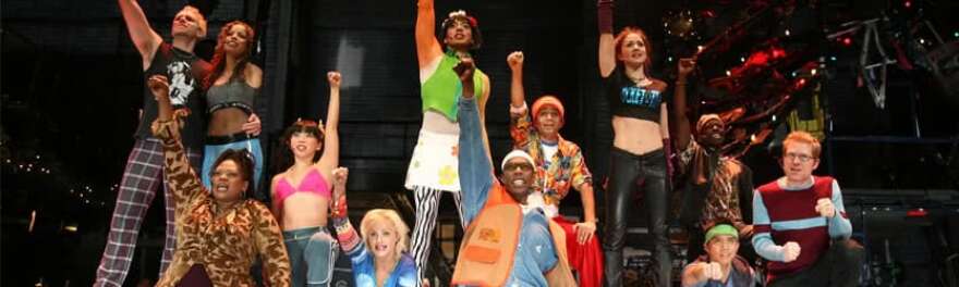 One of the touring casts of Rent
