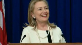 Secretary of State Hillary Clinton.