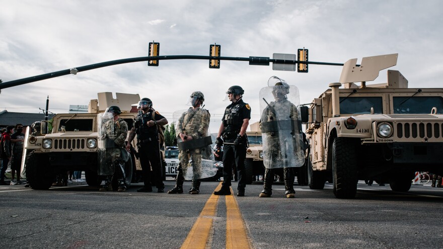 Sen. Mike Lee, R-Utah, and Sen. John Thune, R-S.D., have introduced a bill aimed at ensuring that National Guard units are reimbursed for using federal equipment during state missions.