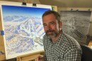 Mapmaker Rad Smith spent about 150 hours creating the new maps of Deer Valley Resort.