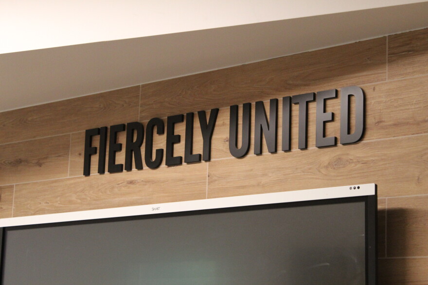 Rock Ridge's slogan is "Fiercely United."
