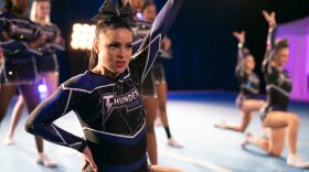 Devery Jacobs stars as Riley, a teenager struggling with the anxiety and stress of making it on the elite squad, in Backspot