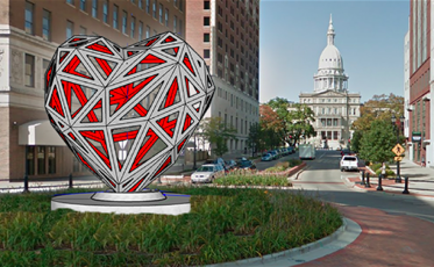 Lansing Art Sculpture