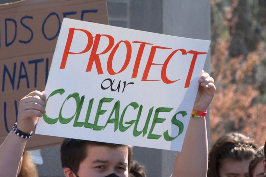 The Indiana Graduate Workers Coalition said IU administrators set up protections for students who lost their visas.