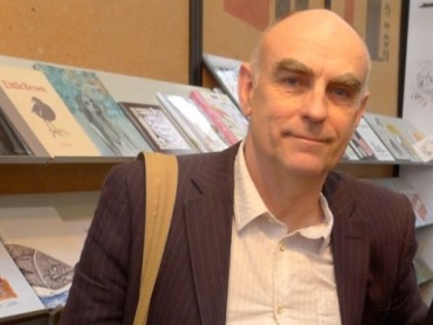 Author Martin Salisbury says his favorite picture book is <em>The Tiger Who Came to Tea</em>, by Judith Kerr.