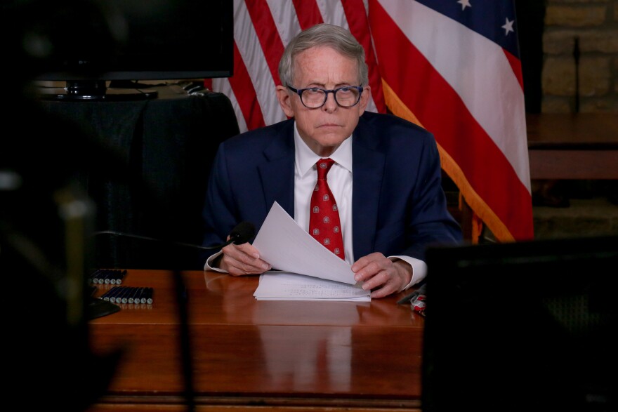 Gov. Mike DeWine signs SB263 into law on January 6, 2021.