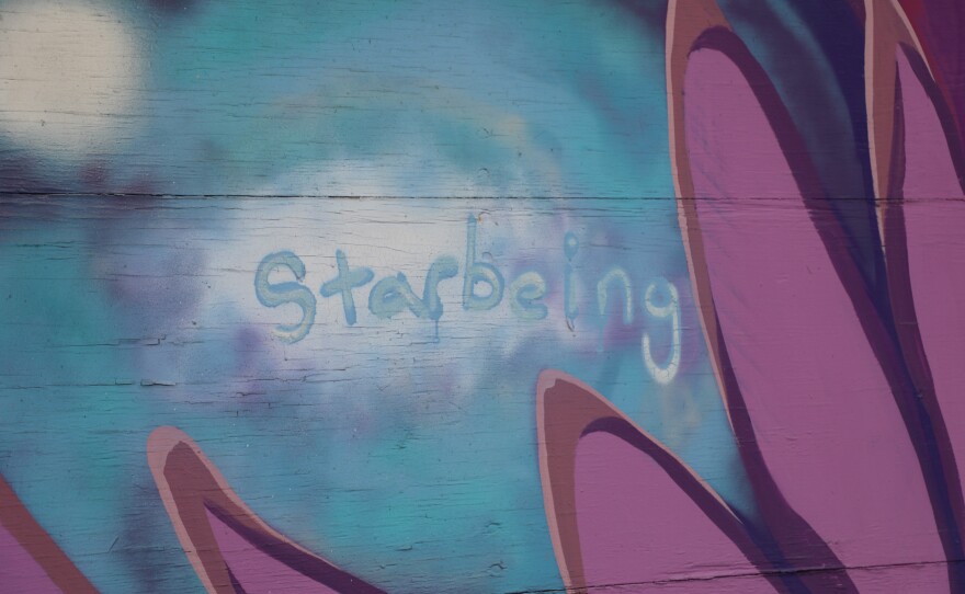 Isaiah Williams tags his art with his moniker – Starbeing.
