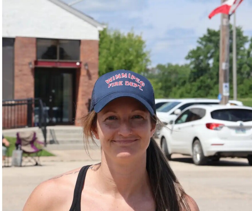 Kristin Opocensky attends the Emerson Canaday Parade on July 1 | MPR News