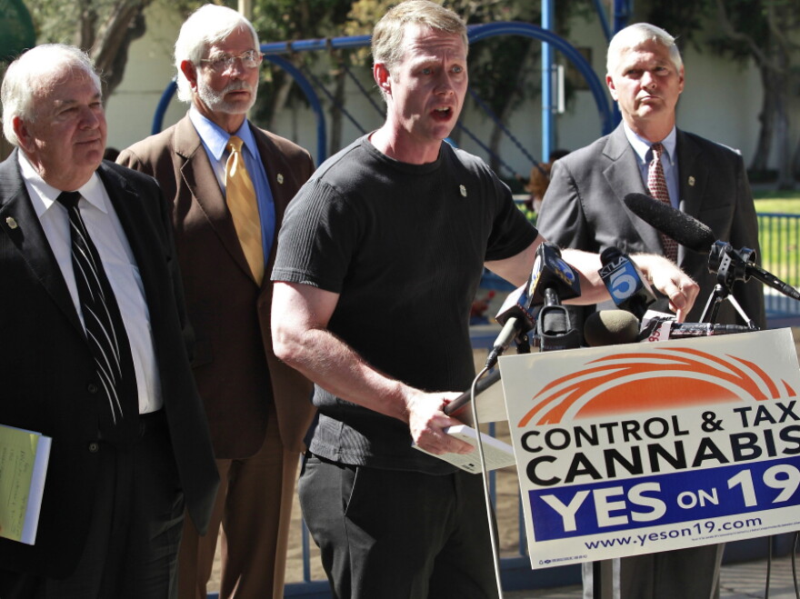 Members of Law Enforcement Against Prohibition support California's Proposition 19, which would legalize — and regulate — marijuana sales.