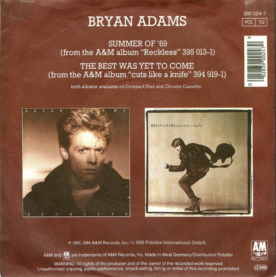 You get a taste of a bigger story as people mention the songs that saved their lives, such as this one - Summer of '69 by Bryan Adams.