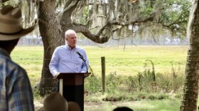 Florida Commissioner of Agriculture Wilton Simpson, a former president of the state Senate. whose campaign has benefitted from millions in special interests despite facing poorly funded opposition.
