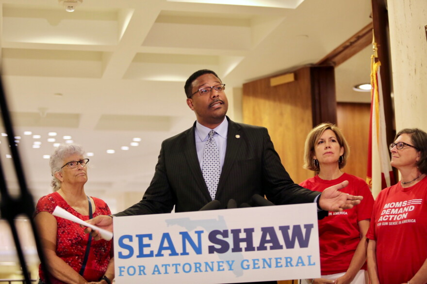 Sean Shaw promises to create a task force aimed at addressing issues of gun violence if he's elected.