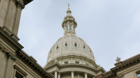 The Michigan capitol building in Lansing.