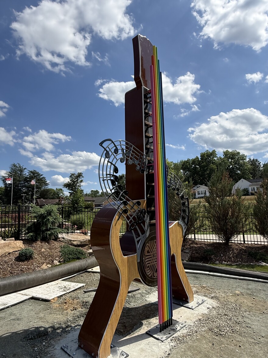 guitar sculpture