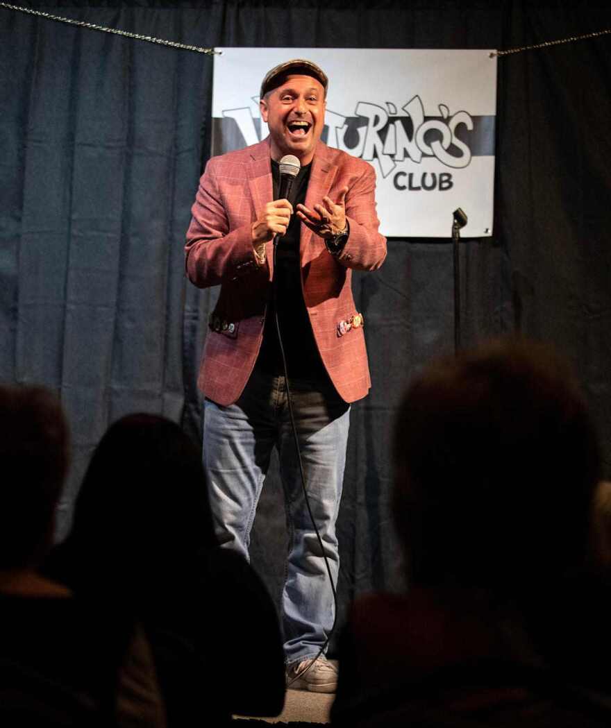 Standup comic Larry Venturino.