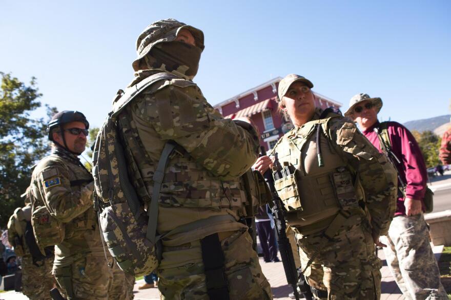 After Months Of Demonstrations At Nevada’s Capitol, Officials Prepare For Possible Armed Protests