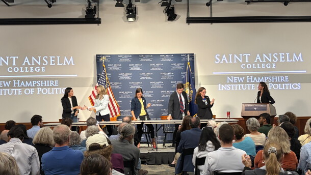 Democratic candidates vying in the 1st Congressional District debated this week at St. Anselm College