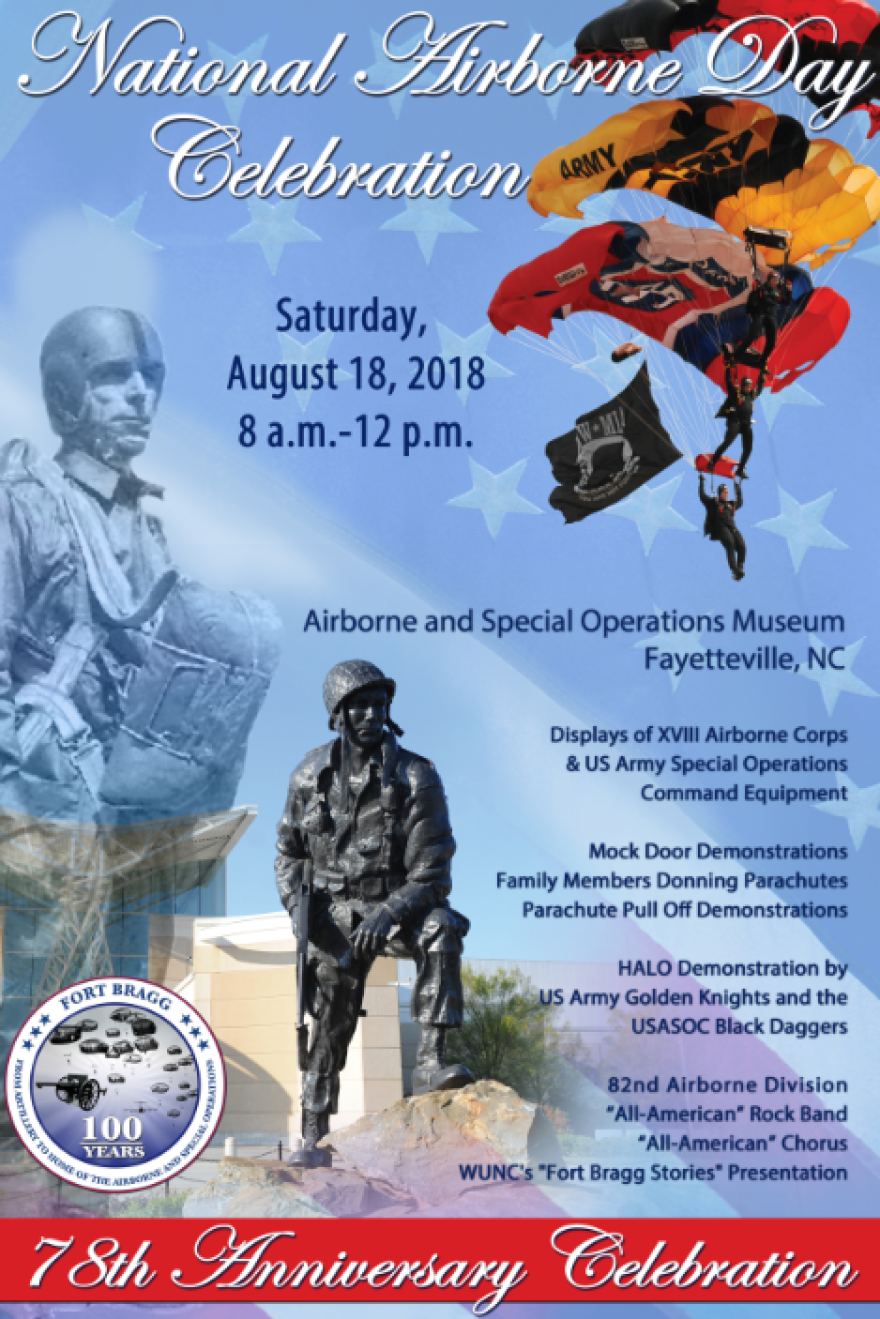 National Airborne Day Celebration Poster