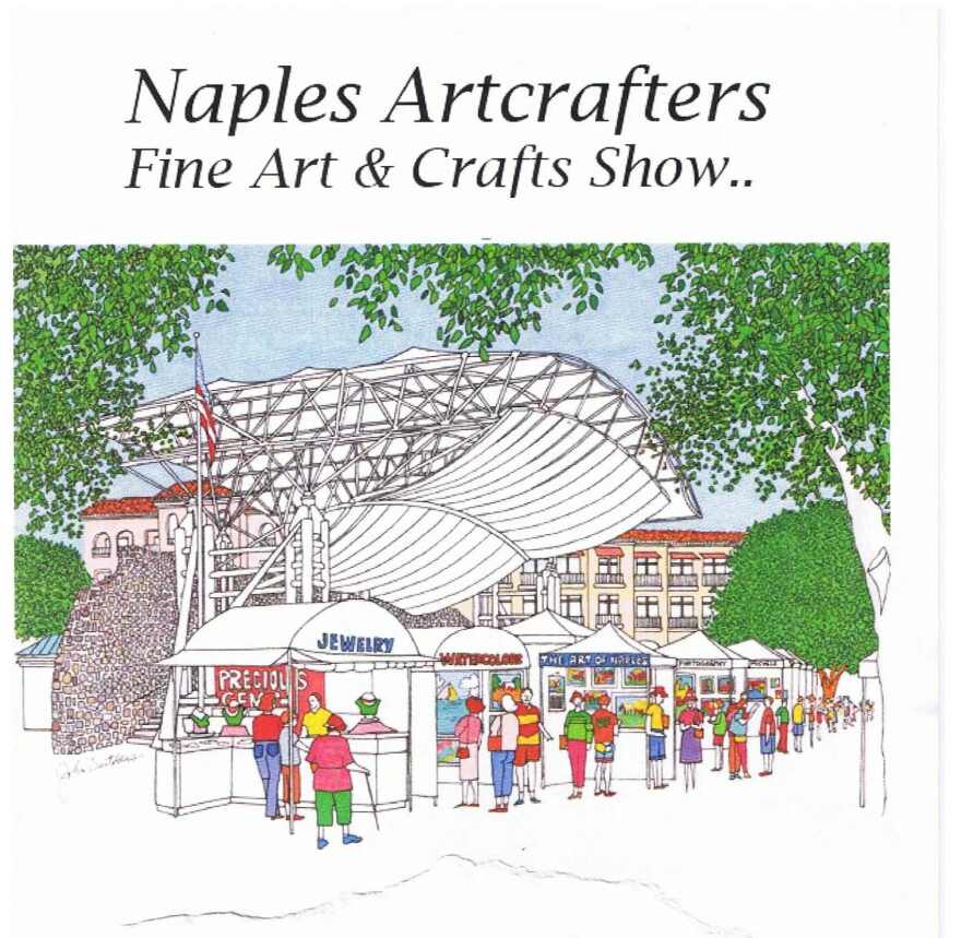 Naples Artcrafters drawing for its arts and crafts shows