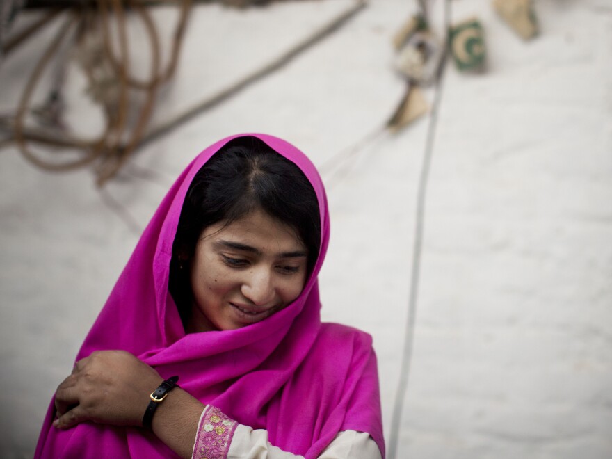 "All the girls started crying and shouting, and we tried to lift Malala, to help her, to get her out of the van," Shazia Ramazan says.