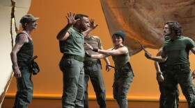 Image from OCF's 2017 production of "Julius Caesar".