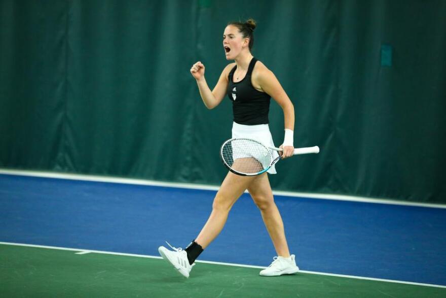 Match Recap: Women's Tennis | 1/22/2023 6:25:00 PM | Ryan Cheney, ISU Sports Information