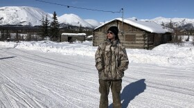 David Smith Jr. is the second tribal chief of Arctic Village. Smith, who opposes drilling in the refuge, doesn't think the fight is over: "I believe everything is going to come out on top for us," he said. (Photo by Elizabeth Harball/Alaska's Energy Desk)