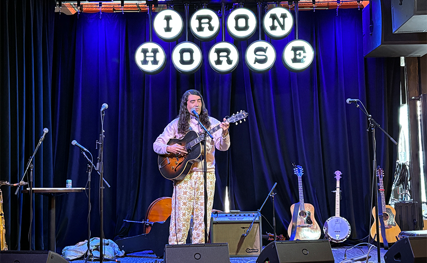 Sally Baby's Silver Dollars perform live for The Fabulous 413 for the Back Porch Festival.