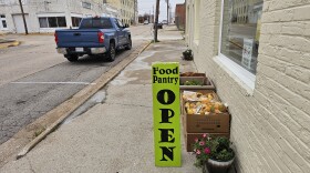 Frontside of the Louisiana Food Pantry in Louisiana, MO