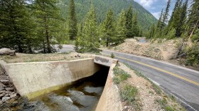 Water in Lost Man canal passes underneath Highway 82 on Independence Pass. It’s a small part of a massive plumbing system that carries high-altitude snowmelt and rainfall through Colorado’s mountains to its populated cities.