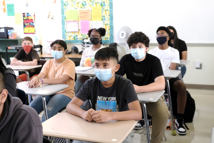 Charlotte-Mecklenburg students will continue wearing masks, as they have since schools opened Aug. 25.