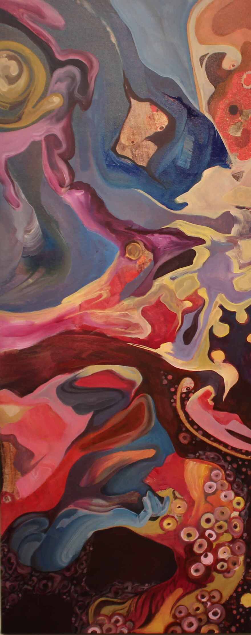 Abstract painting by Julio Julio Gonzalez Batista.