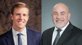 Businessman Travis Weaver, left, is set to face State Rep. Mark Luft, R-Pekin, in the June primary.
