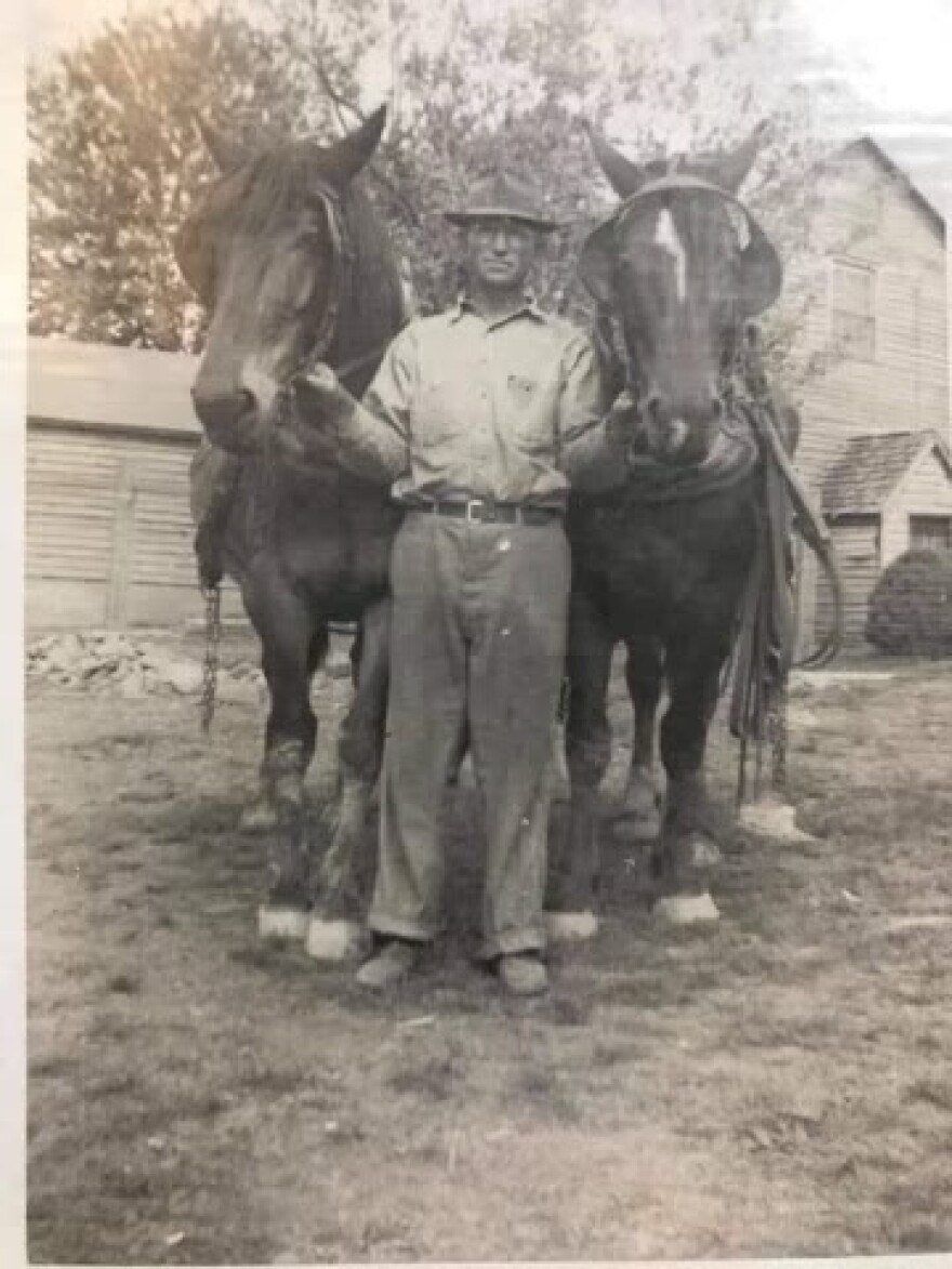 Dustin's great grandfather purchased Long Acre Farm in 1939.