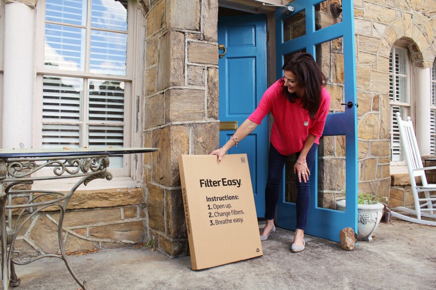 FilterEasy delivers home and business air filters through the mail