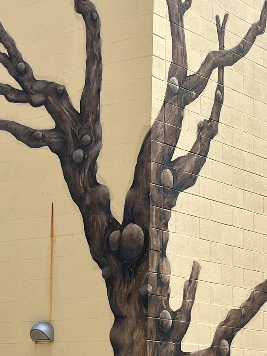 tree mural painting