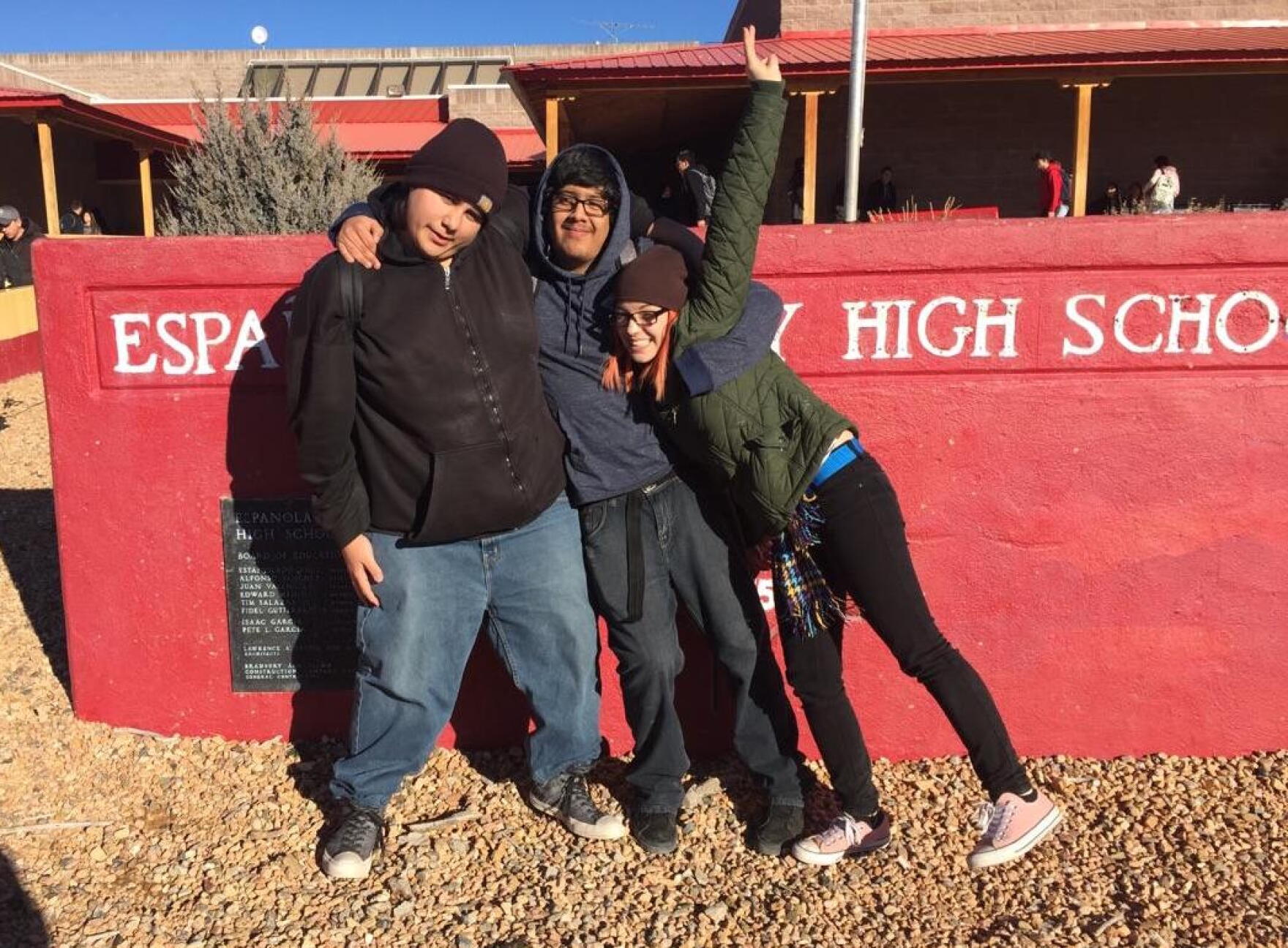Española High School Students Hunger For Respect, Support